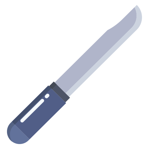 Knife Icongeek26 Flat icon