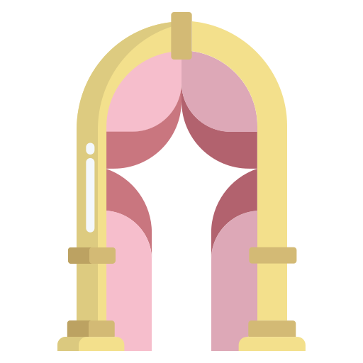 arco de boda icono gratis