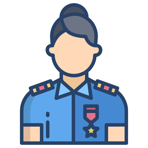 policía icono gratis