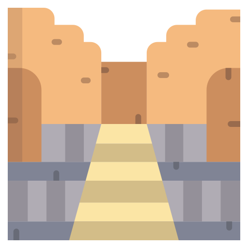 templo de hatshepsut icono gratis