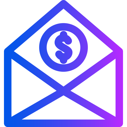 Send money free icon