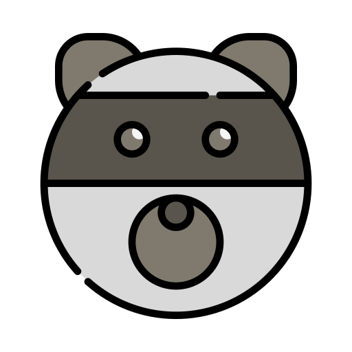 Racoon free icon