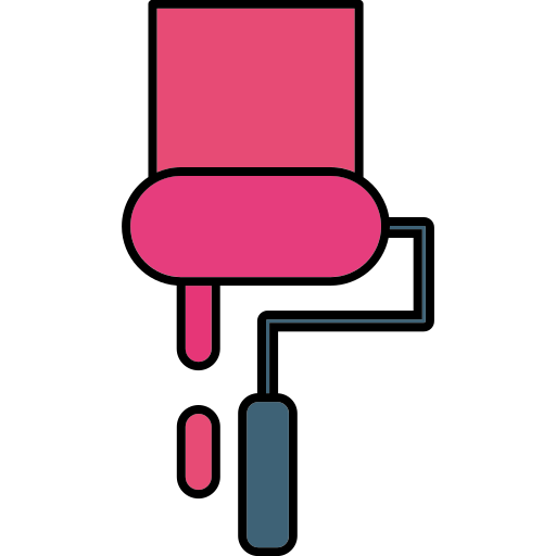 rodillo icono gratis