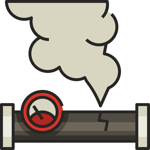 Gas leak Generic Outline Color icon