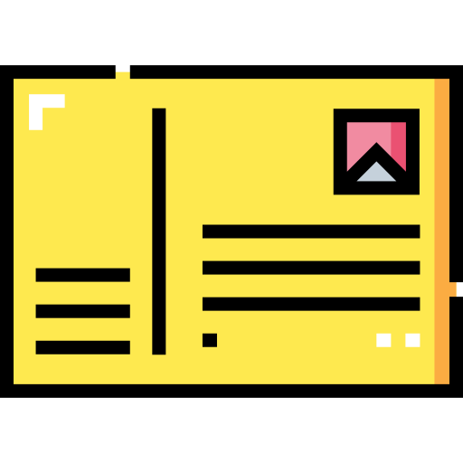 postkarte kostenlos Icon postkarte kostenlos Icon
