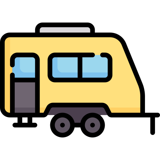 House on wheels - Free buildings icons