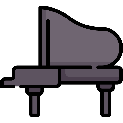 piano de cola icono gratis