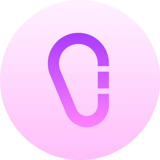 Carabiner - Free security icons