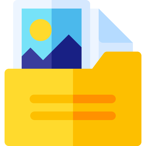 File management Basic Rounded Flat icon