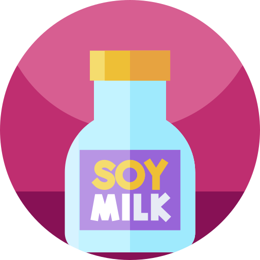 leche de soja icono gratis