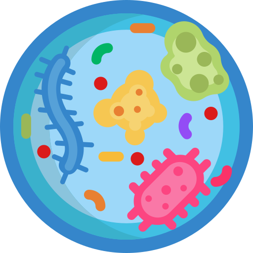 Bacteria Generic Circular icon