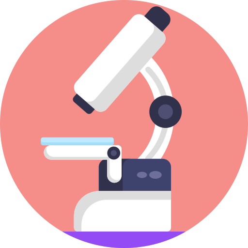 Microscope free icon