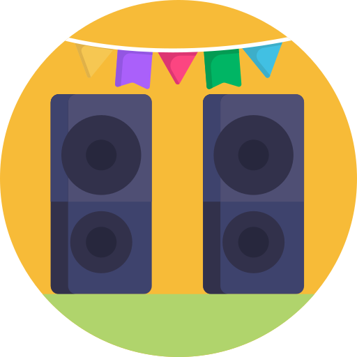 altavoces icono gratis