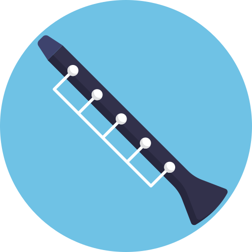 clarinete icono gratis