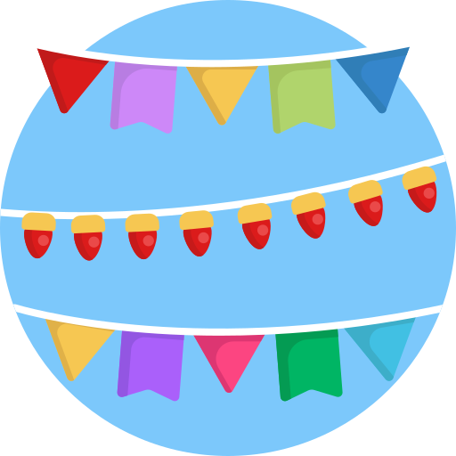 decoración icono gratis