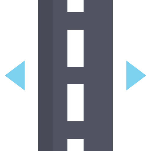 la carretera icono gratis