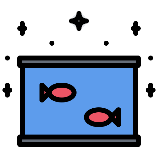 Aquarium Coloring Color icon