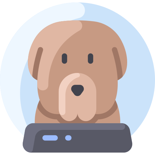 perro icono gratis
