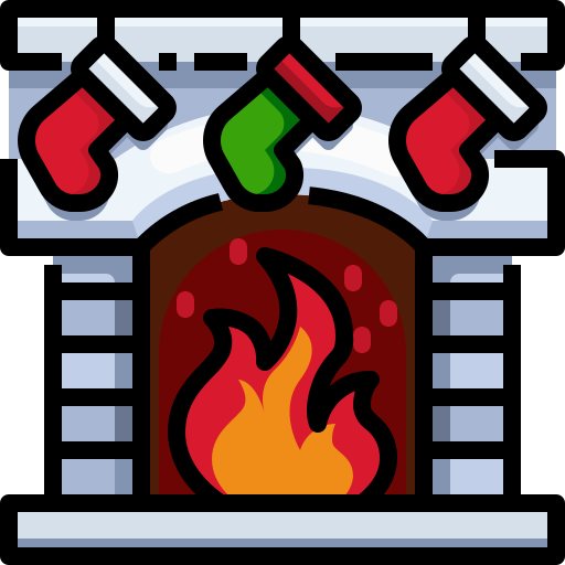 chimenea icono gratis