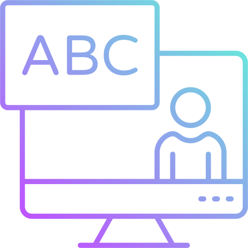 aprender en línea icono gratis