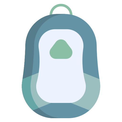 mochila icono gratis