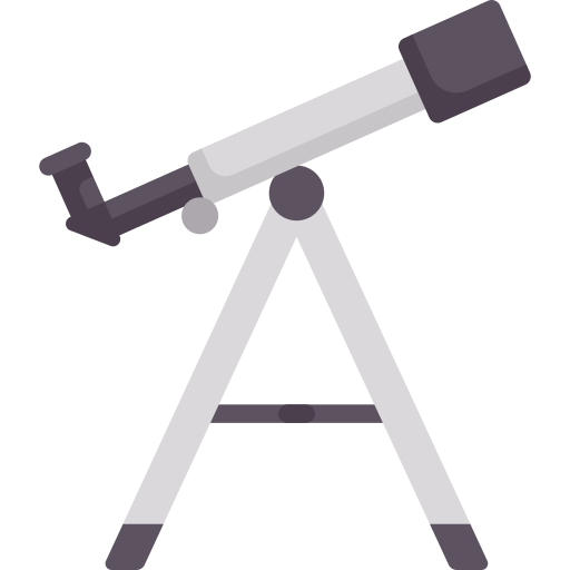 Telescope free icon