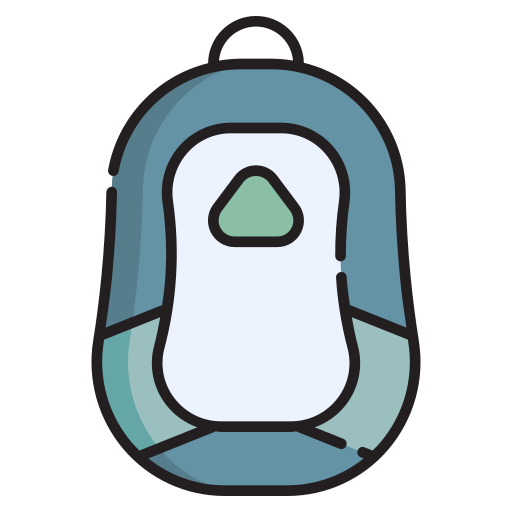 mochila icono gratis