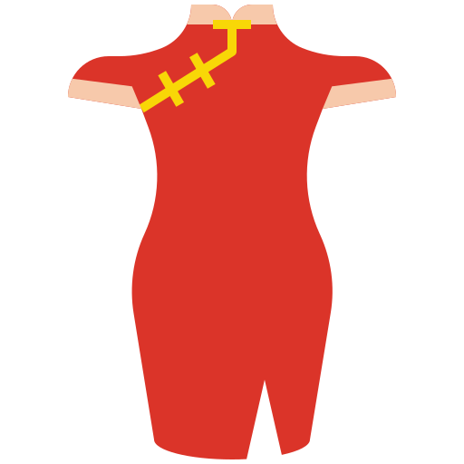 cheongsam icono gratis