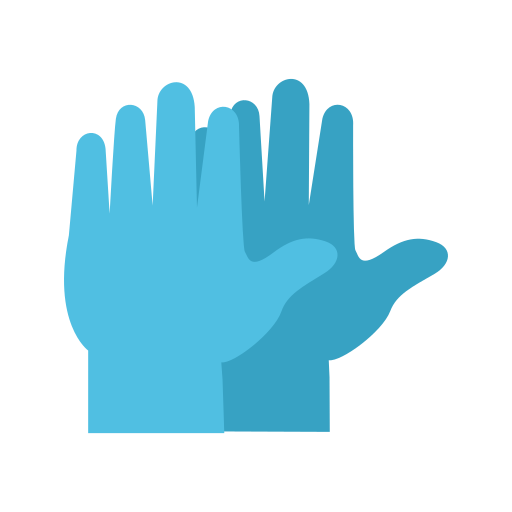 Rubber gloves Generic Flat icon