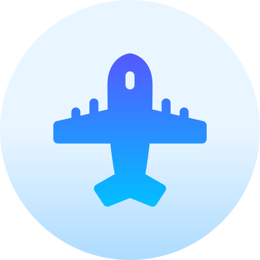 avión icono gratis