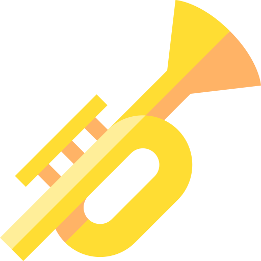 Trumpet Basic Straight Flat icon