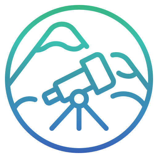 Telescope free icon