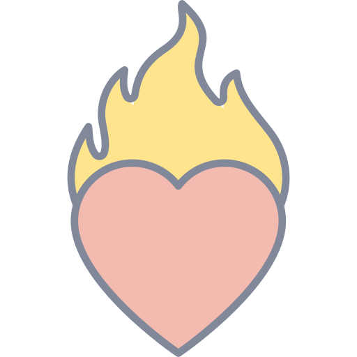 ardiente icono gratis