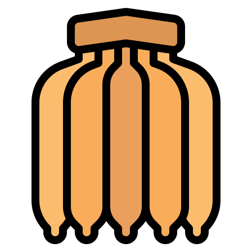 plátanos icono gratis