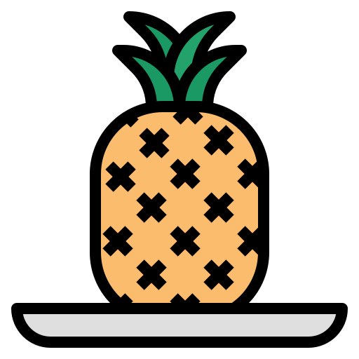 Pineapple free icon