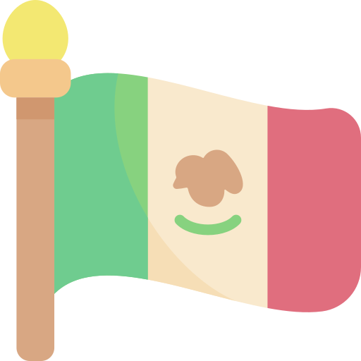 Mexico Kawaii Flat icon