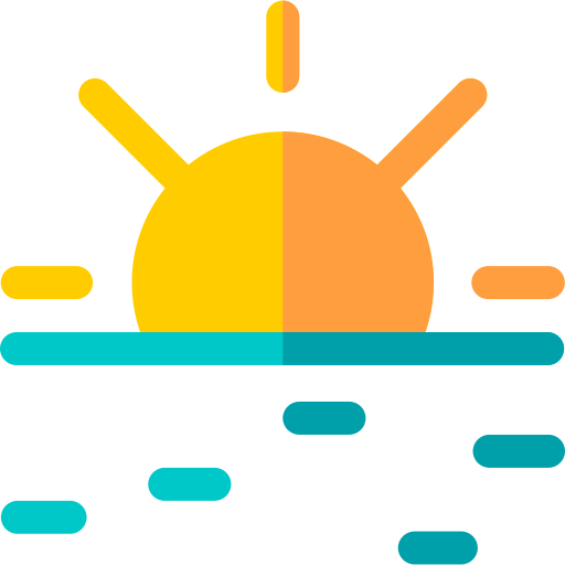 Sea Basic Rounded Flat icon