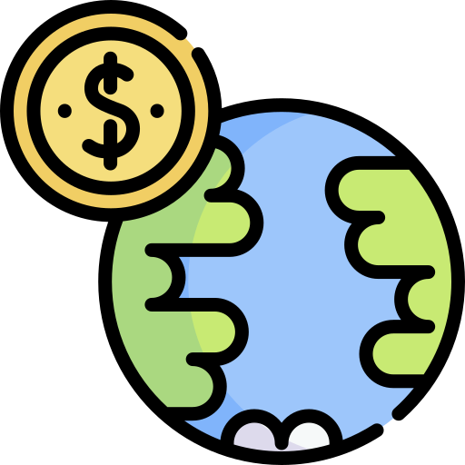 World Financial Special Lineal color icon