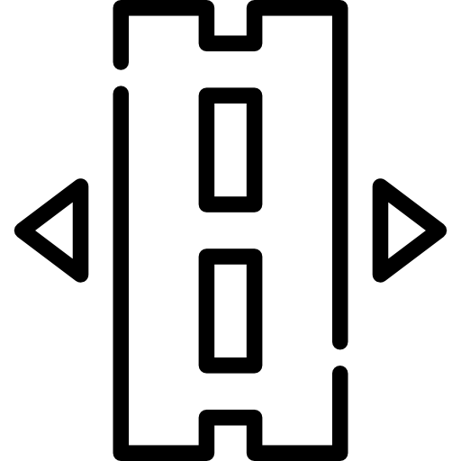 la carretera icono gratis