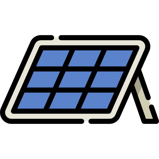 panel solar icono gratis