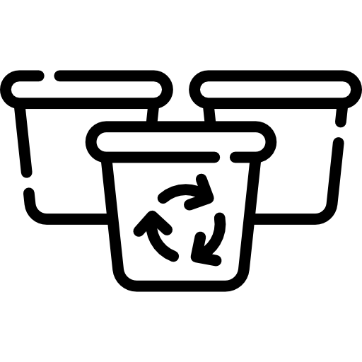cubo de la basura icono gratis