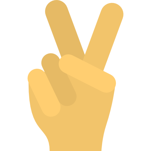 Peace sign Special Flat icon