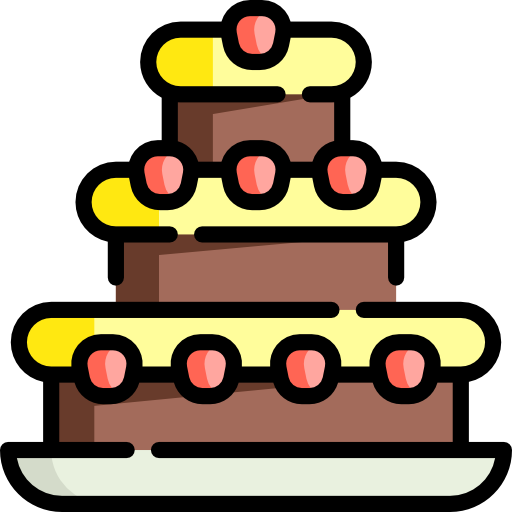 Cake Special Lineal color icon