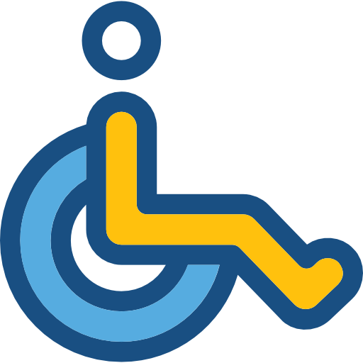 fauteuil roulant Icône gratuit fauteuil roulant Icône gratuit