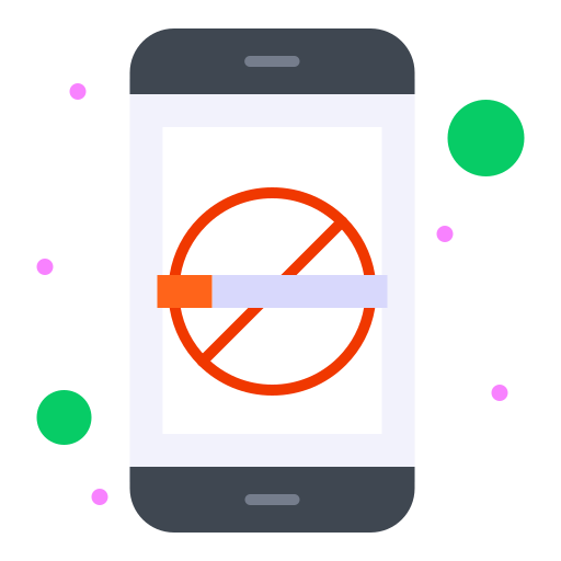 dejar de fumar icono gratis