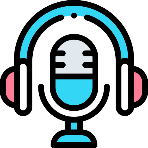 팟 캐스트 무료 아이콘