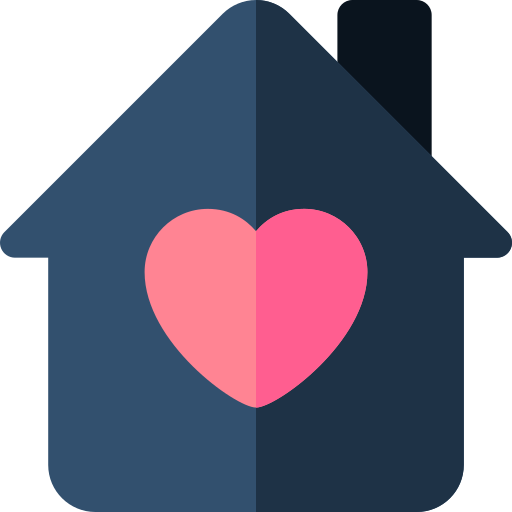 House Basic Rounded Flat icon