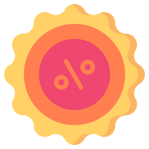 descuento icono gratis