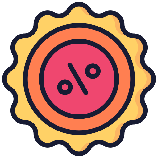 descuento icono gratis