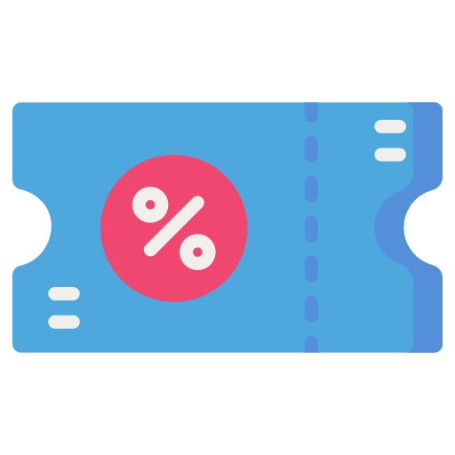 Ticket free icon